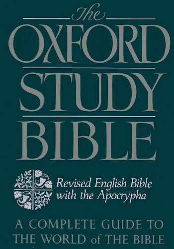 The Oxford Study Bible: Revised English Bible with Apocrypha