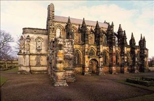 Roselyn Chapel in Scotland
