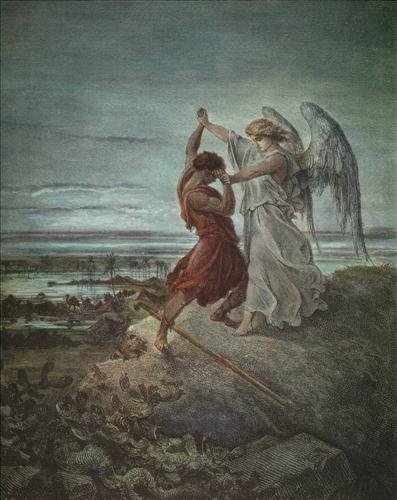 Jacob Wrestles the Angel
