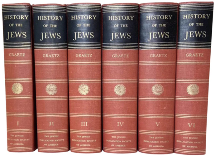 History of the Jews, 6 volumes, Complete Set