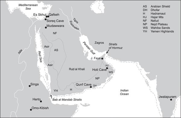 Jebel Faya Map