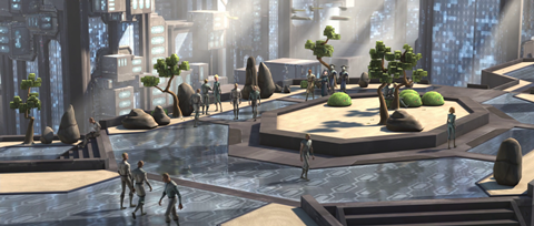 Peace Park in the Starwars city of Sundari