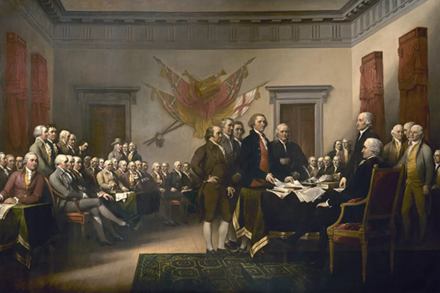 The Presentation of the Declaration of Independence, July 4, 1776