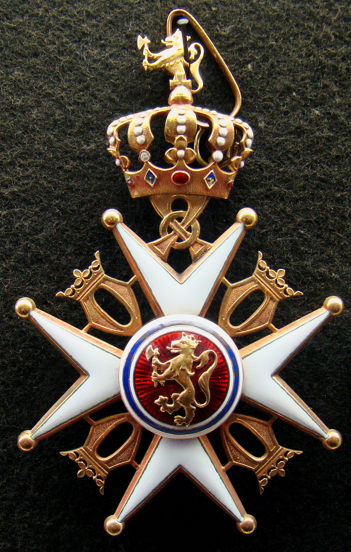 The Royal Norwegian Order of St. Olav