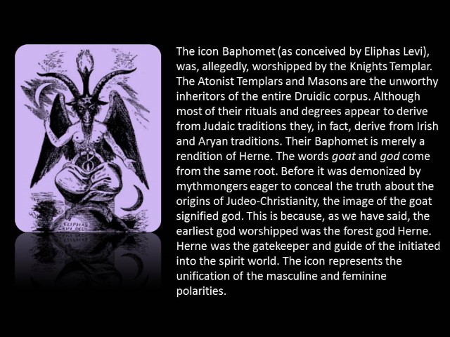 Baphomet as conceived by Eliphas Levi
