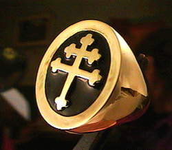 Cross of Lorraine Ring