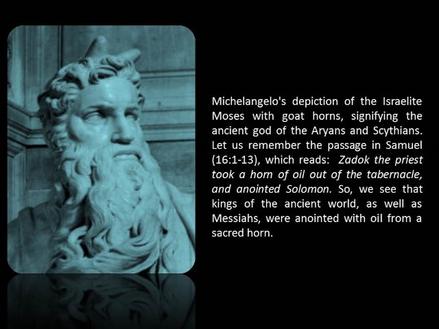 Horned Moses by Michelangelo