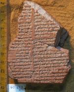 Dynastic Prophecy written on a clay tablet found at Babylon