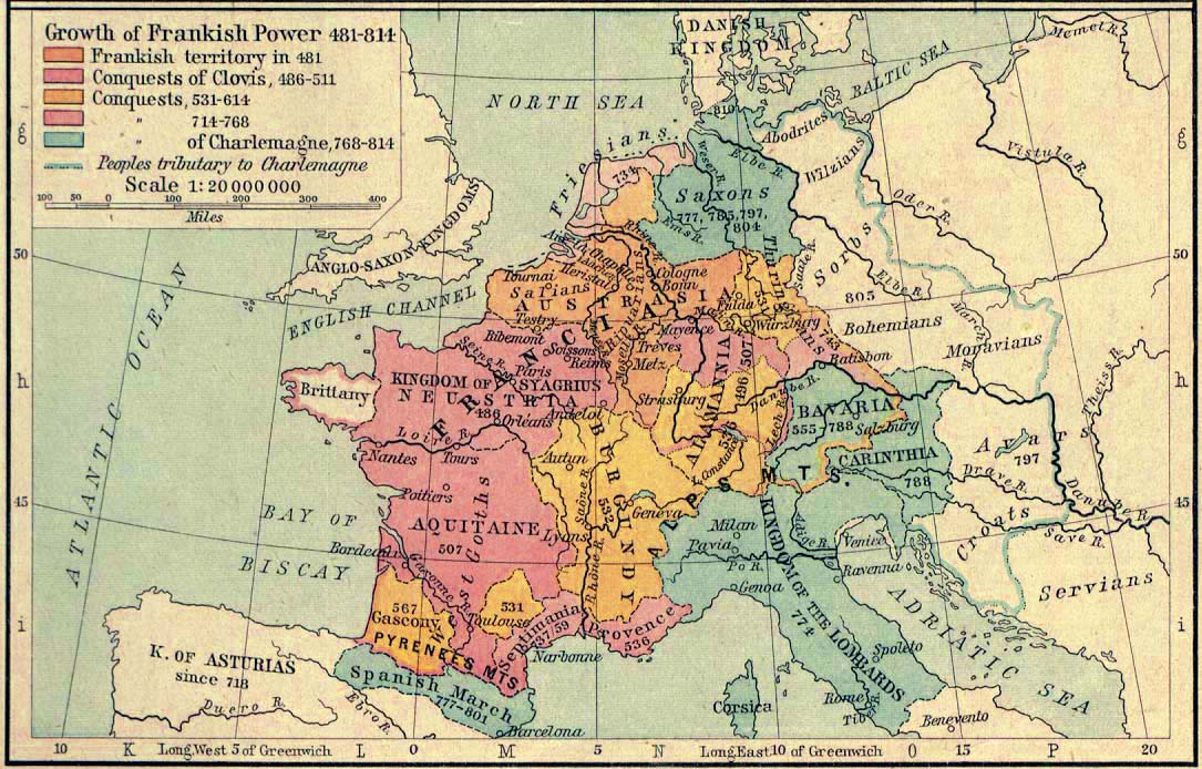Frankish Power 481-814 A.D.