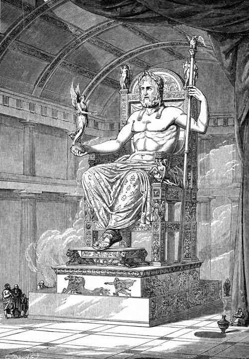 Statue of Zeus at Olympia by Phidias