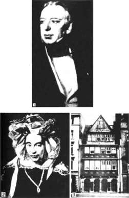 1. Mayer Amchel Rothschild, 2. Gutte Schnapper Rothschild, and 3. home on Judenstrasse Frankfurt, Germany