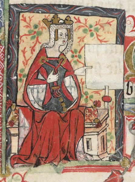 Empress Mathilda from History of England by St. Albans Monks