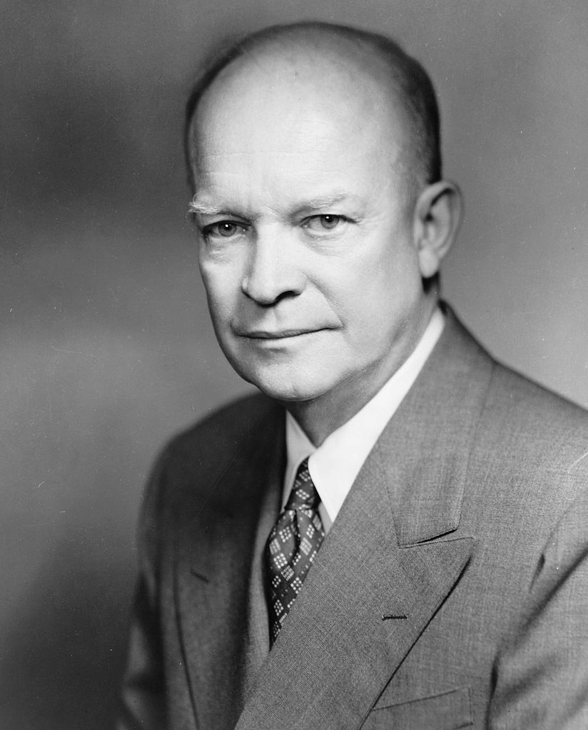 Dwight David Eisenhower by Bachrach c1952