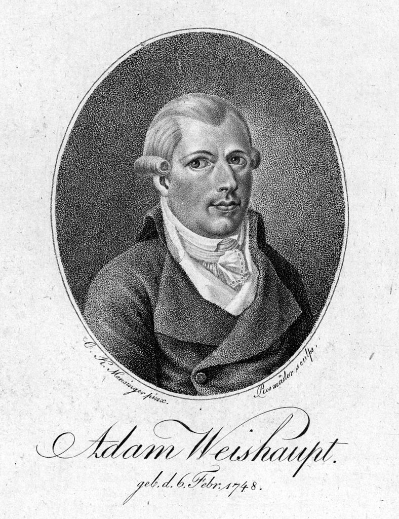 Johann Adam Weishaupt c1748
