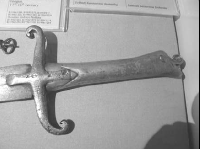 Medieval snake sword